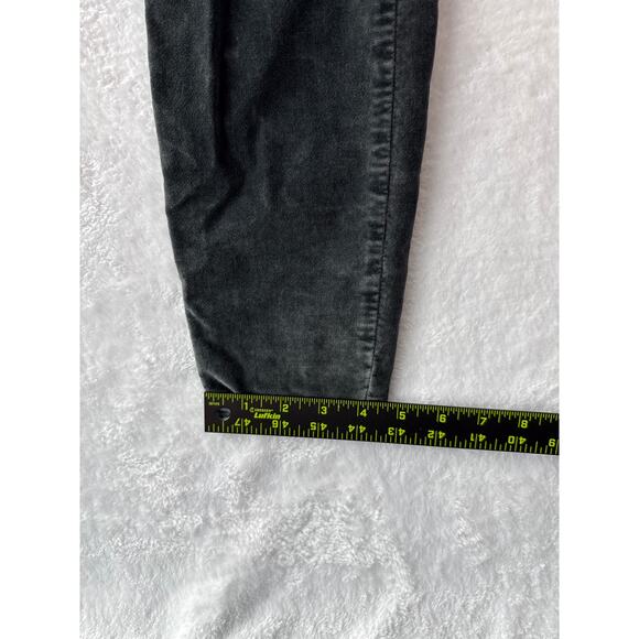 Lucky Brand Pants Womens 2 Black Ava Super Skinny Ankle Stretch Velvet Cotton - Picture 6 of 8